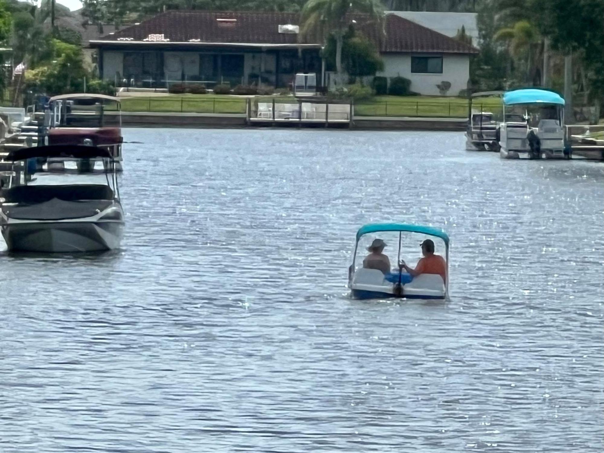 Serenity Waterfront Villa With King Suite, Private Pool, Great Lanai Enclosure And Long Water Views Cape Coral Exterior photo